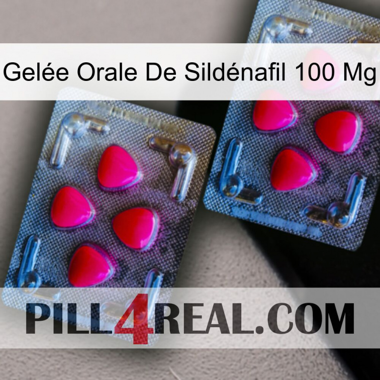 Gelée Orale De Sildénafil 100 Mg 14